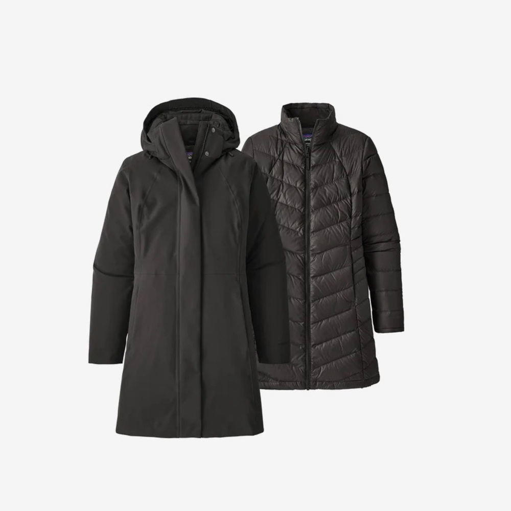 Patagonia Women's Tres 3-in-1 Parka in Black Size Small